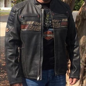 Harley-Davidson full leather motorcycle jacket